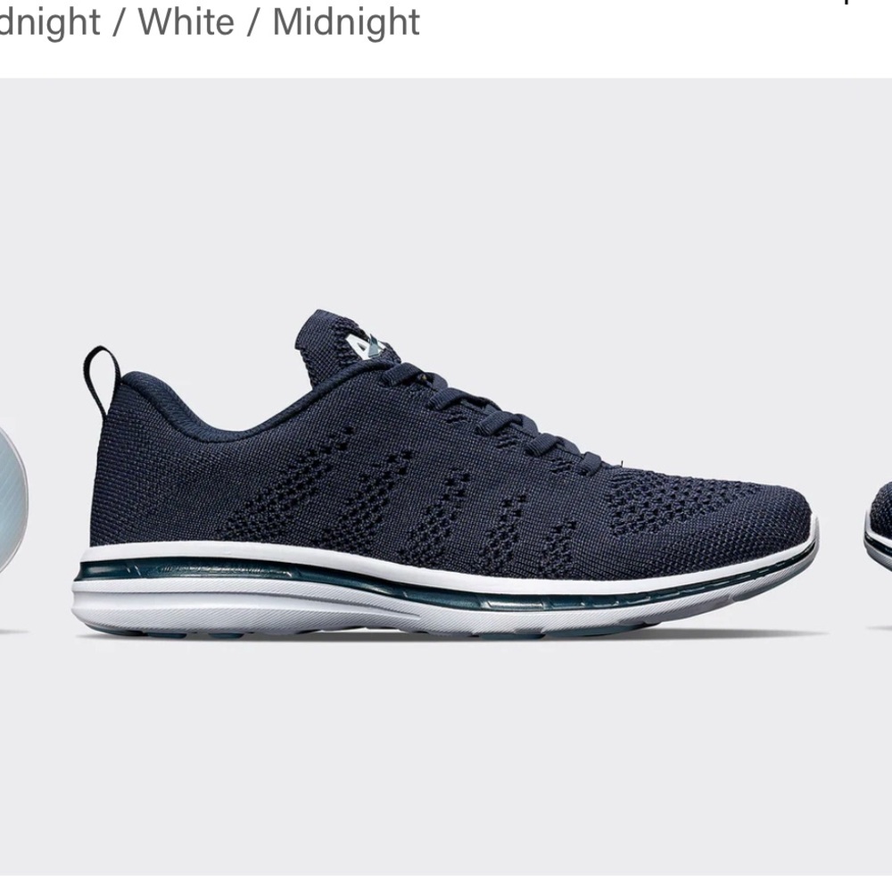 APL Womens Techloom Pro Midnight/White 8 New
